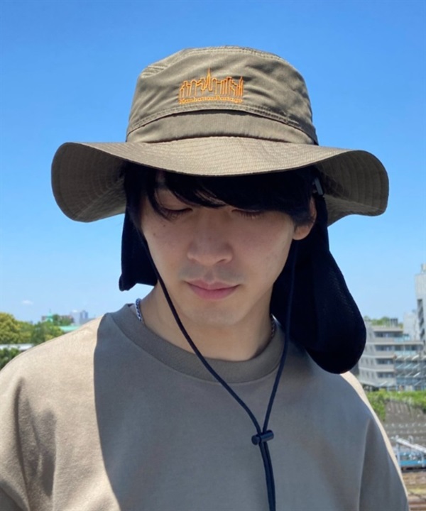 Manhattan Portage マンハッタンポーテージ ハット 帽子 撥水 冷感 紫外線対策 アウトドア サンシェイドハット Sunshade Hat MP206