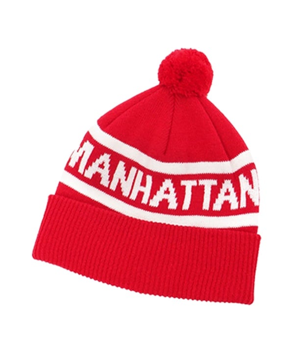 Manhattan Portage マンハッタンポーテージ ニット帽 ビーニー ニットキャップ キッズ 子供 KIDS PONPON KNIT WATCH  MP248