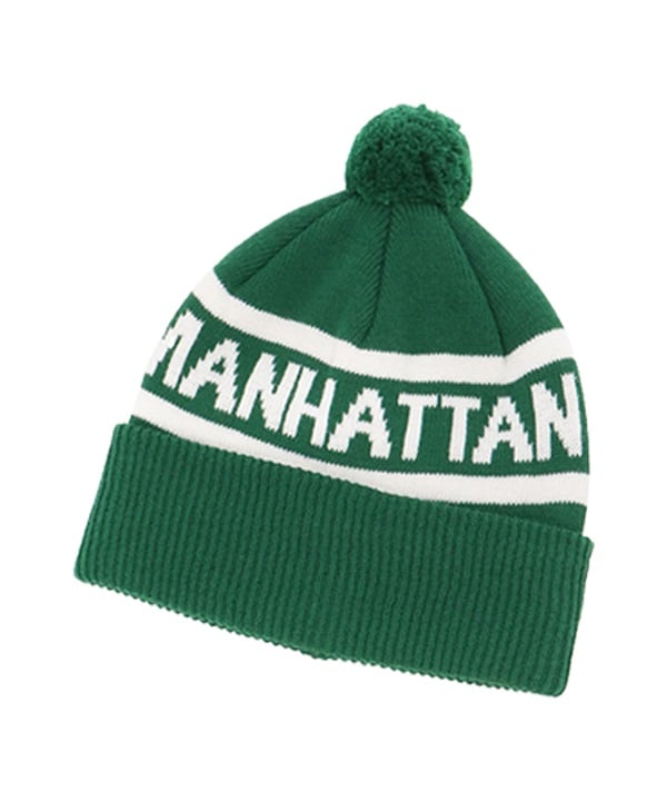 Manhattan Portage マンハッタンポーテージ ニット帽 ビーニー ニットキャップ キッズ 子供 KIDS PONPON KNIT WATCH  MP248