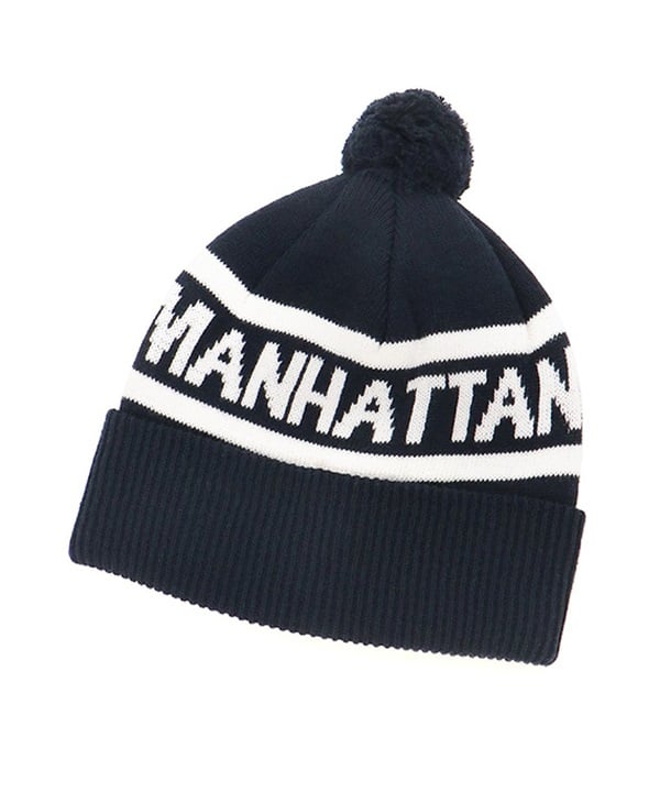 Manhattan Portage マンハッタンポーテージ ニット帽 ビーニー ニットキャップ キッズ 子供 KIDS PONPON KNIT WATCH  MP248