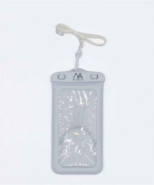 MASHALO マシャロ 防水ケース スマホケース スマートフォンケース WHITE MSWP-24M