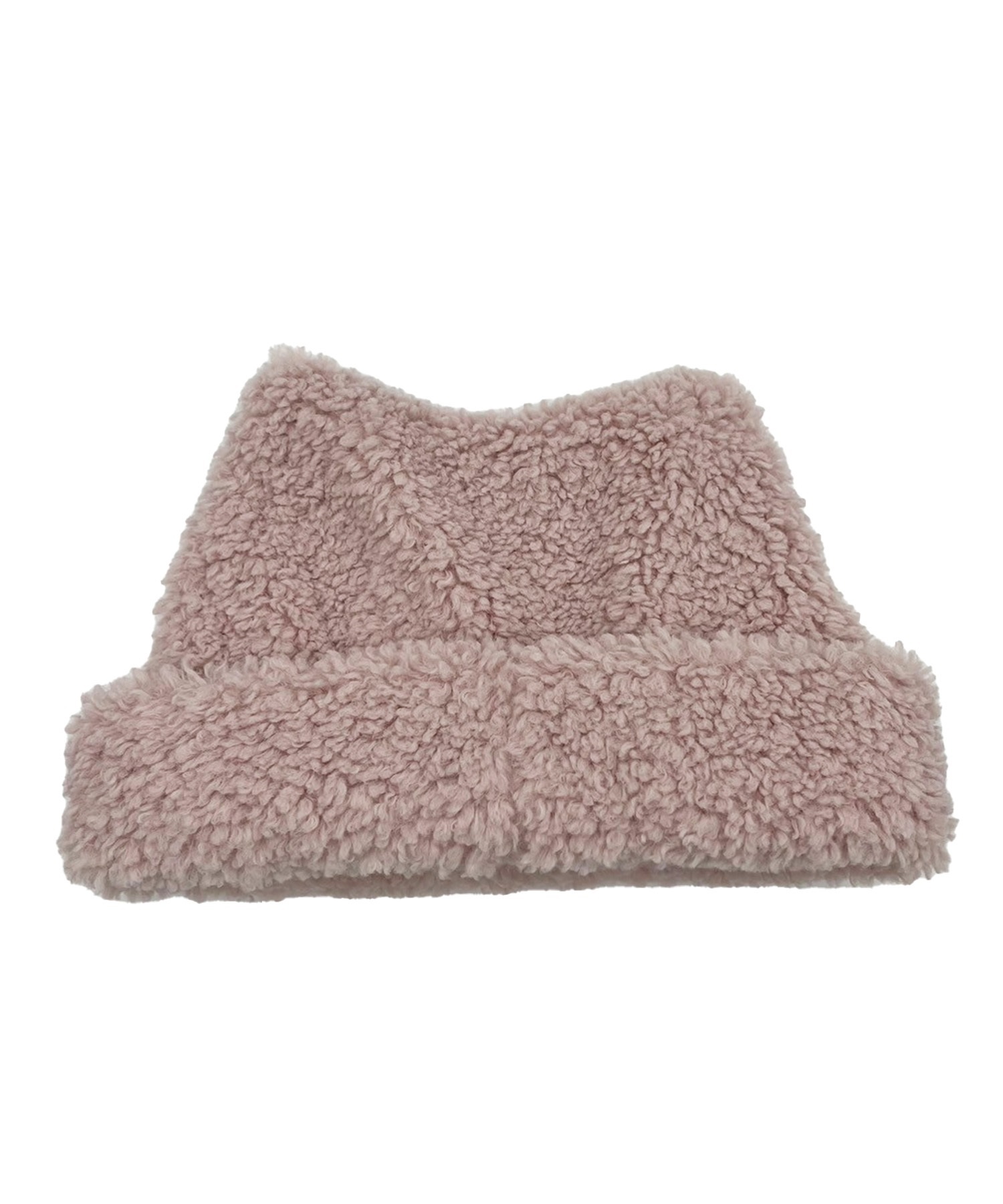 milsa ミルサ ビーニー ニット帽 ボア 猫耳 もこもこ M BOA CAT