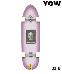 YOW ヤウ サーフ スケートボード コンプリート 33.7inch HOLE SHOT 22-S(LPUR-33.7inch)