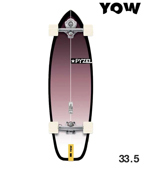 YOW ヤウ サーフ スケートボード コンプリート 33.5inch GHOST 22-S