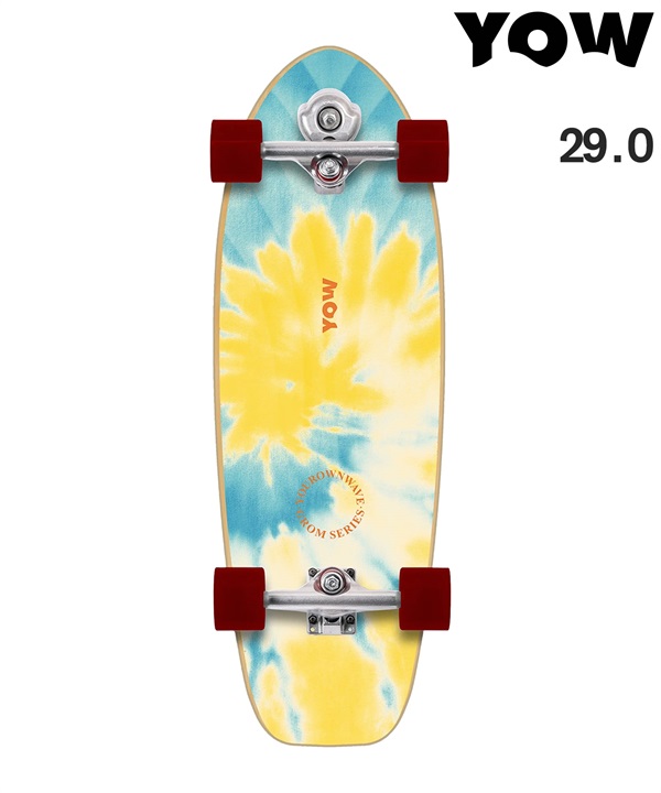 YOW ヤウ ロング スケートボード コンプリート 29.0inch GROM HOSSEGOR