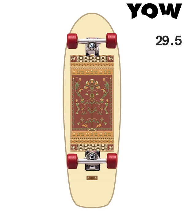 YOW ヤウ ロング スケートボード コンプリート 29.5inch PERSIA CRUISER