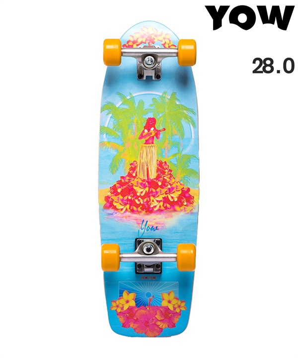 YOW ヤウ ロング スケートボード コンプリート 28.0inch MEADOW CRUISER
