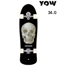 YOW ヤウ ロング スケートボード コンプリート 34inch SKALLE SURFSKATE