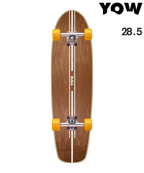 YOW ヤウ ロング スケートボード コンプリート 28.5inch VERMONT CLASSIC CRUISER