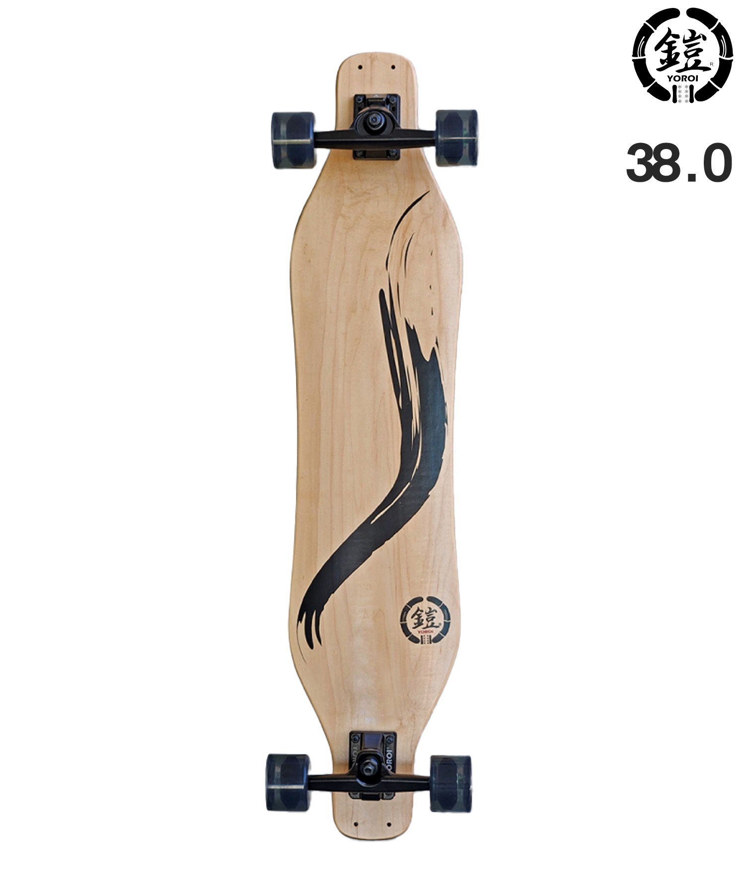 YOROI ヨロイ スケートボード ロングスケート 38inch SURF SKATE RYUII 38 PY ムラサキスポーツ