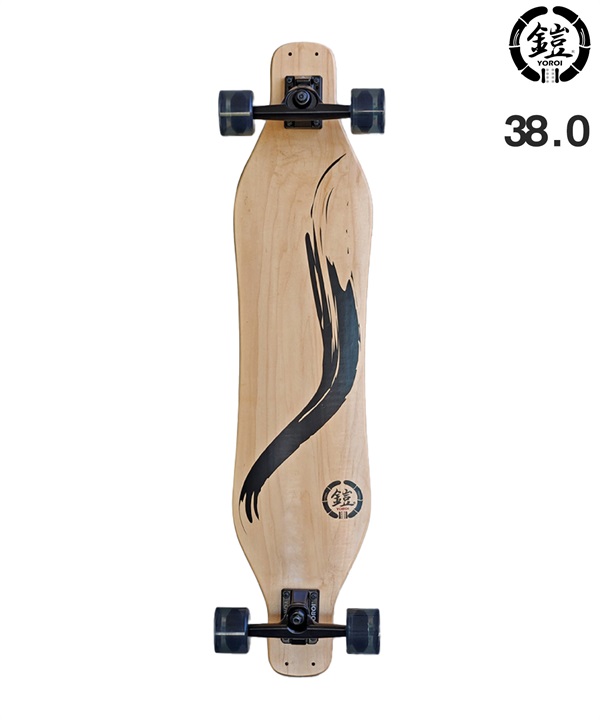 YOROI ヨロイ スケートボード ロングスケート 38inch SURF SKATE RYUII 38 PY ムラサキスポーツ