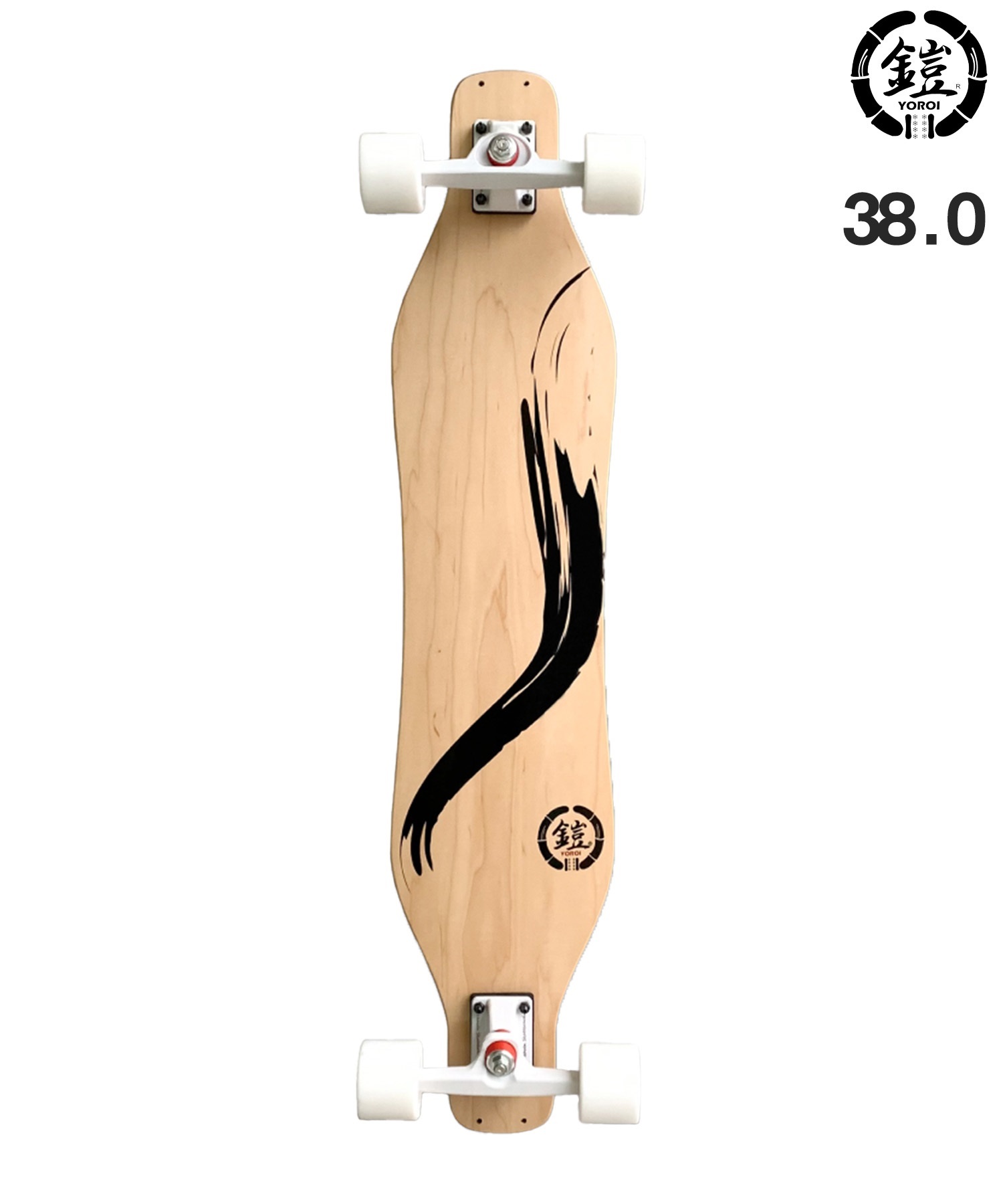 YOROI ヨロイ スケートボード ロングスケート 38inch SURF SKATE RYUII 38 OL ムラサキスポーツ(NAT-38inch)