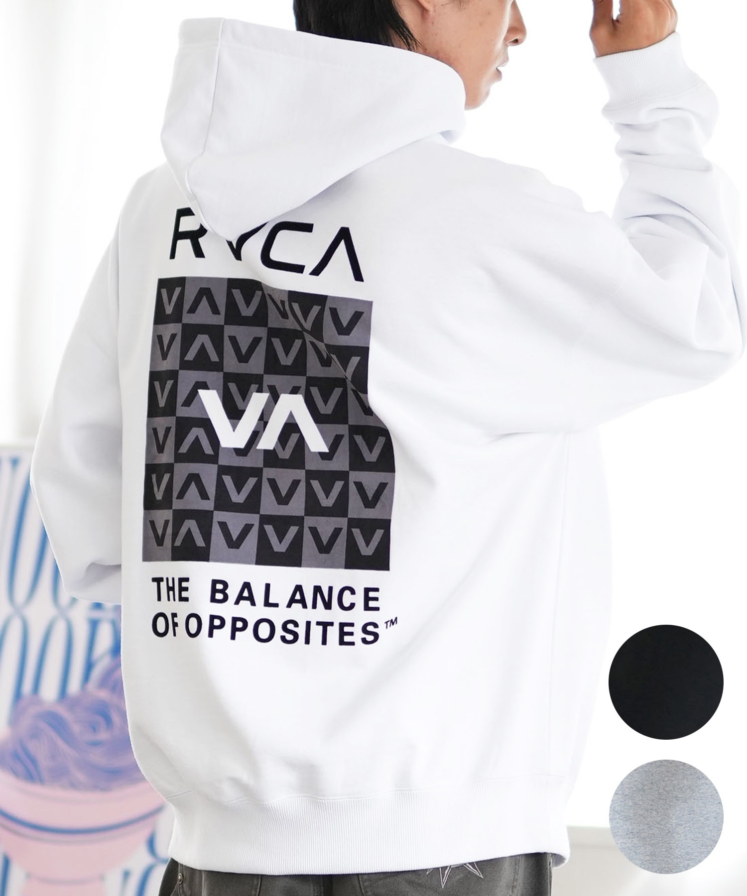RVCA ルーカ パーカー プルオーバー メンズ スウェット