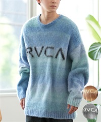 RVCA ルーカ セーター メンズ ニット クルーネック グラデーション ルーズシルエット BE042-651