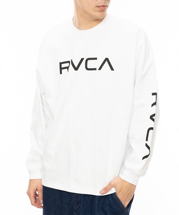 RVCA ルーカ 長袖 Tシャツ メンズ ロンT オーバーサイズ ロゴ ユニセックス BE042-059