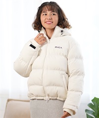 RVCA ルーカ 中綿 ジャケット レディース アウター ロゴ 撥水
