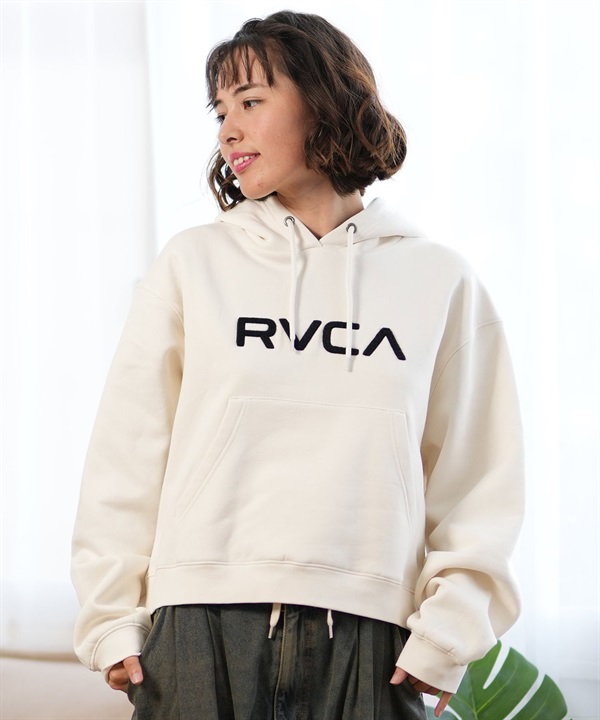 RVCA ルーカ パーカー レディース ロゴ プルオーバー セットアップ対応 BE044-017