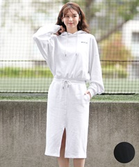 RVCA ルーカ ワンピース レディース パーカー プルオーバー BE04D-609