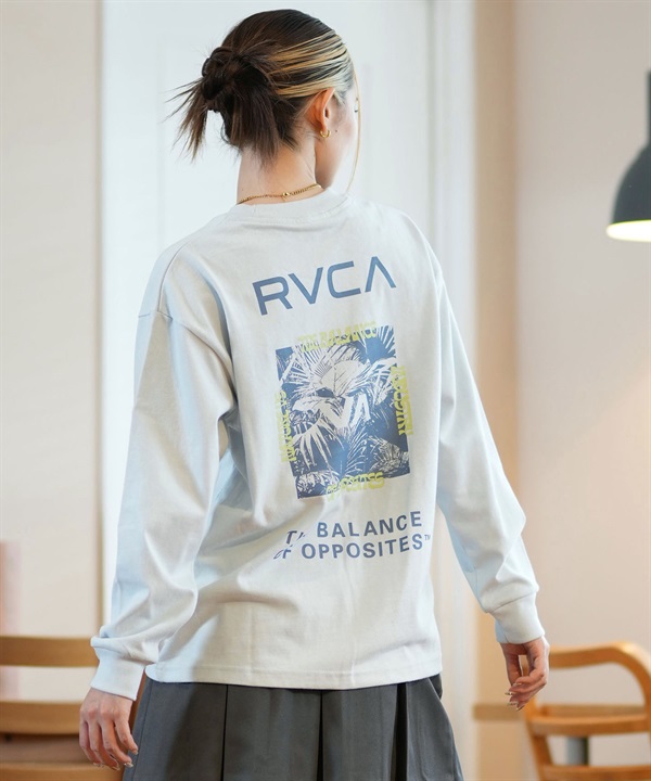 RVCA ルーカ 長袖 Tシャツ レディース バックプリント ロンT BE044-052