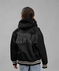 RVCA ルーカ アウター キッズ スタジャン スタジアムジャケット バックロゴ 親子コーデ BE046-P70