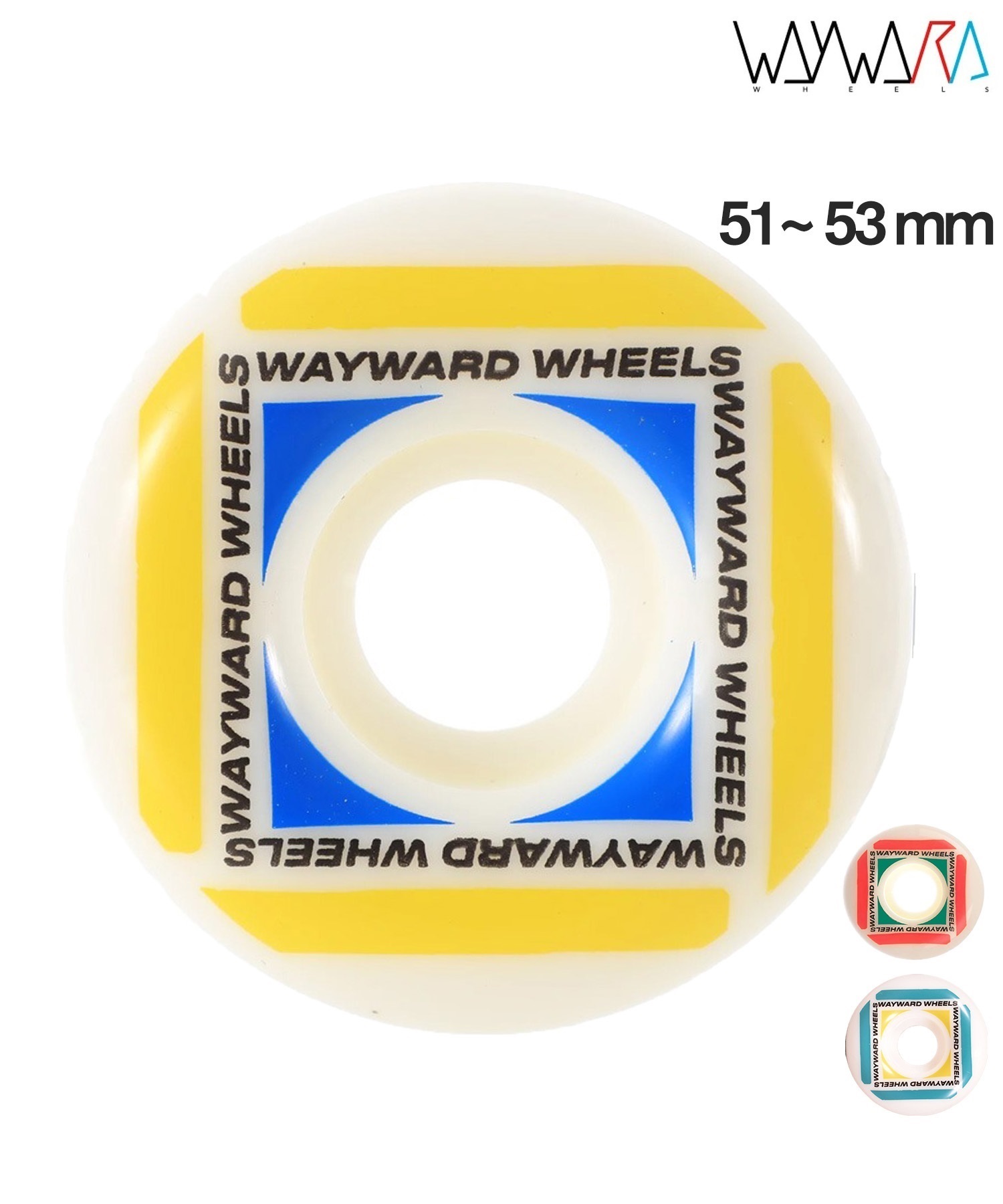 WAYWARD ウェイワード スケートボード ウィール 51~53mm WAYPOINT ムラサキスポーツ(WTRD-51mm)