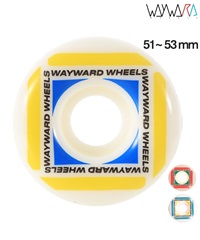 WAYWARD ウェイワード スケートボード ウィール 51~53mm WAYPOINT ムラサキスポーツ(WTRD-51mm)