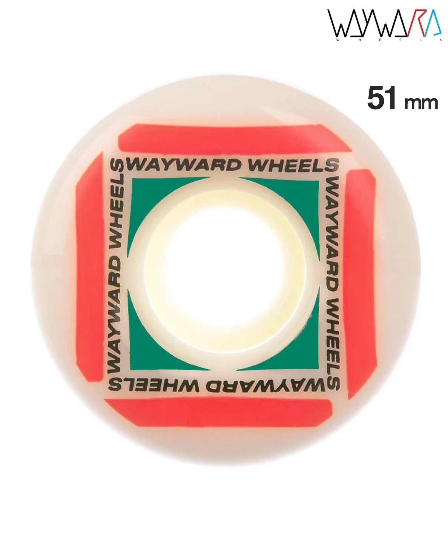WAYWARD ウェイワード スケートボード ウィール 51~53mm WAYPOINT ムラサキスポーツ(WTRD-51mm)