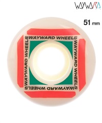 WAYWARD ウェイワード スケートボード ウィール 51~53mm WAYPOINT ムラサキスポーツ(WTRD-51mm)