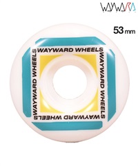 WAYWARD ウェイワード スケートボード ウィール 51~53mm WAYPOINT ムラサキスポーツ(WTGR-53mm)
