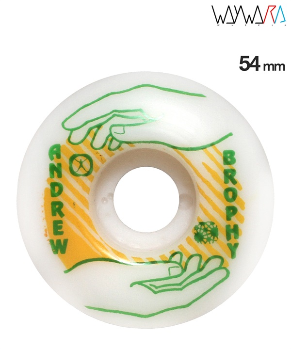 WAYWARD ウェイワード スケートボード ウィール 54mm ANDREW BROPHY USA ムラサキスポーツ