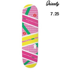 GRIZZLY グリズリー キッズ スケートボード デッキ 7.25inch HOVER BOARD ムラサキスポーツ 初心者(PKYE-7.25inch)