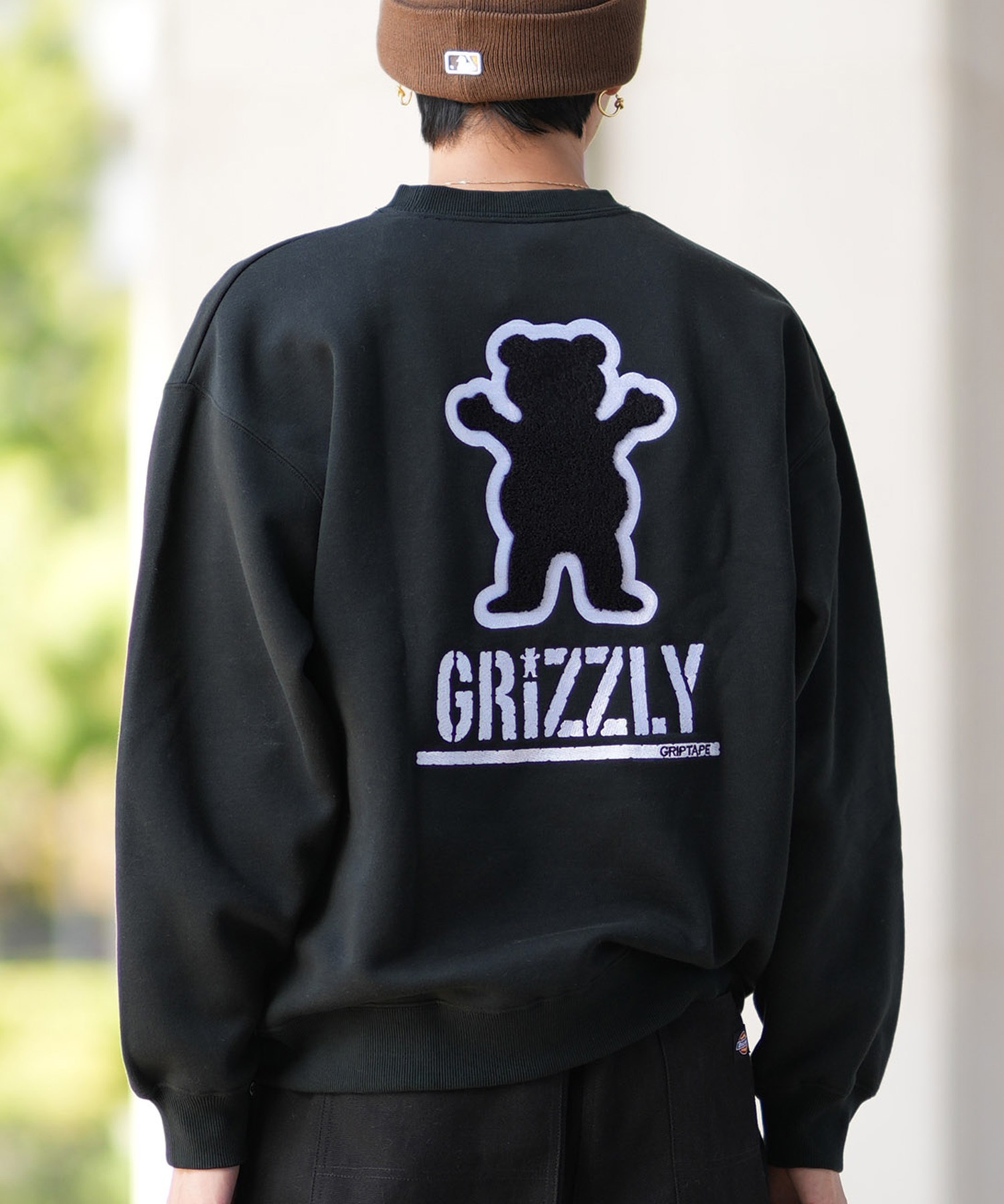 GRIZZLY グリズリー トレーナー クルーネック メンズ スウェット