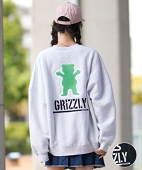 GRIZZLY グリズリー トレーナー レディース スウェット 刺しゅう ビッグシルエット 24G3331