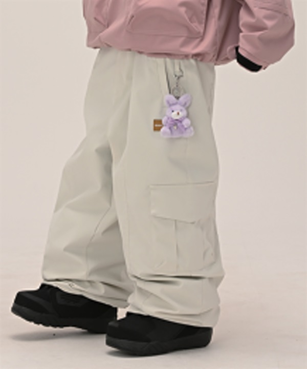 【早期購入/店頭受取対象外】6KNOT シックスノット スノーボード ウェア パンツ レディース BOX ムラサキスポーツ 25-26モデル LL C28(OFWHT-S)