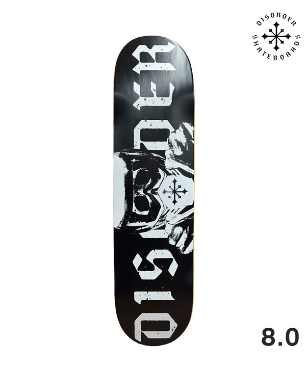 DISORDER ディスオーダー スケートボード デッキ 8.0inch TEAM DECK - MOTORHEAD 初心者 セール