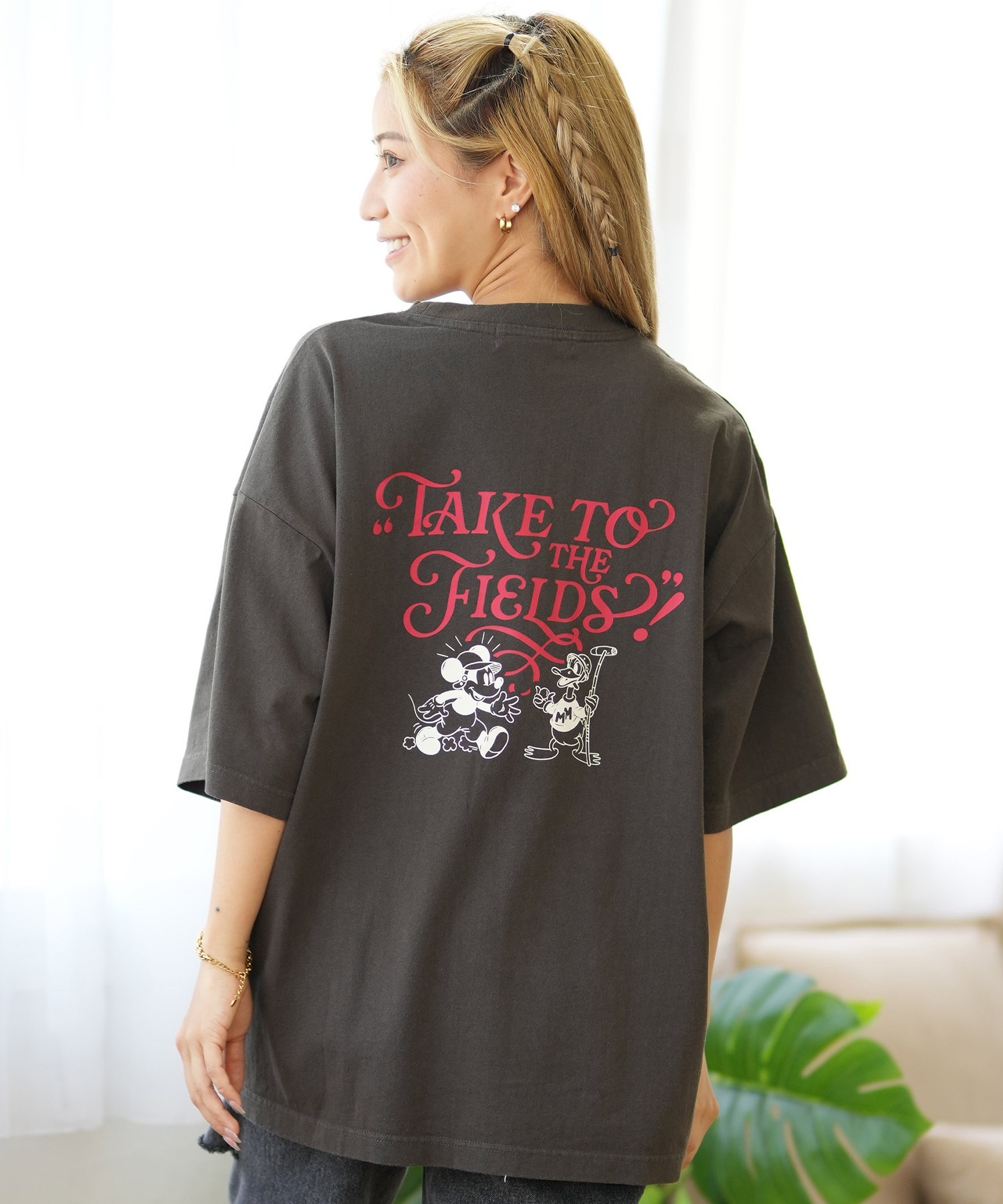 Disney - ももた　 DISCUS ATHLETIC ディスカスアスレチック 半袖 Tシャツ