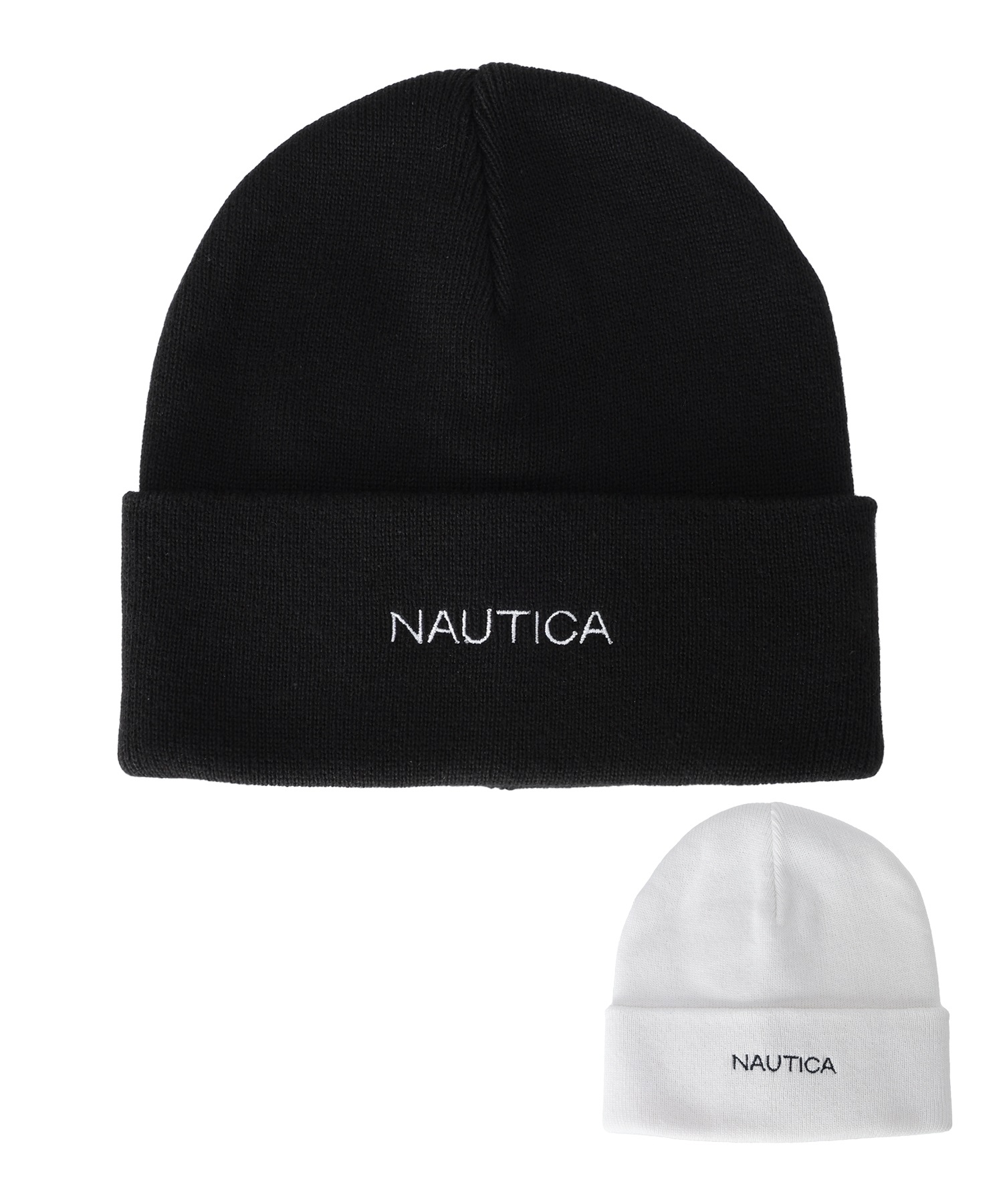 NAUTICA/ノーティカ ダブル KNIT WATCH NT058 ビーニー ニット帽
