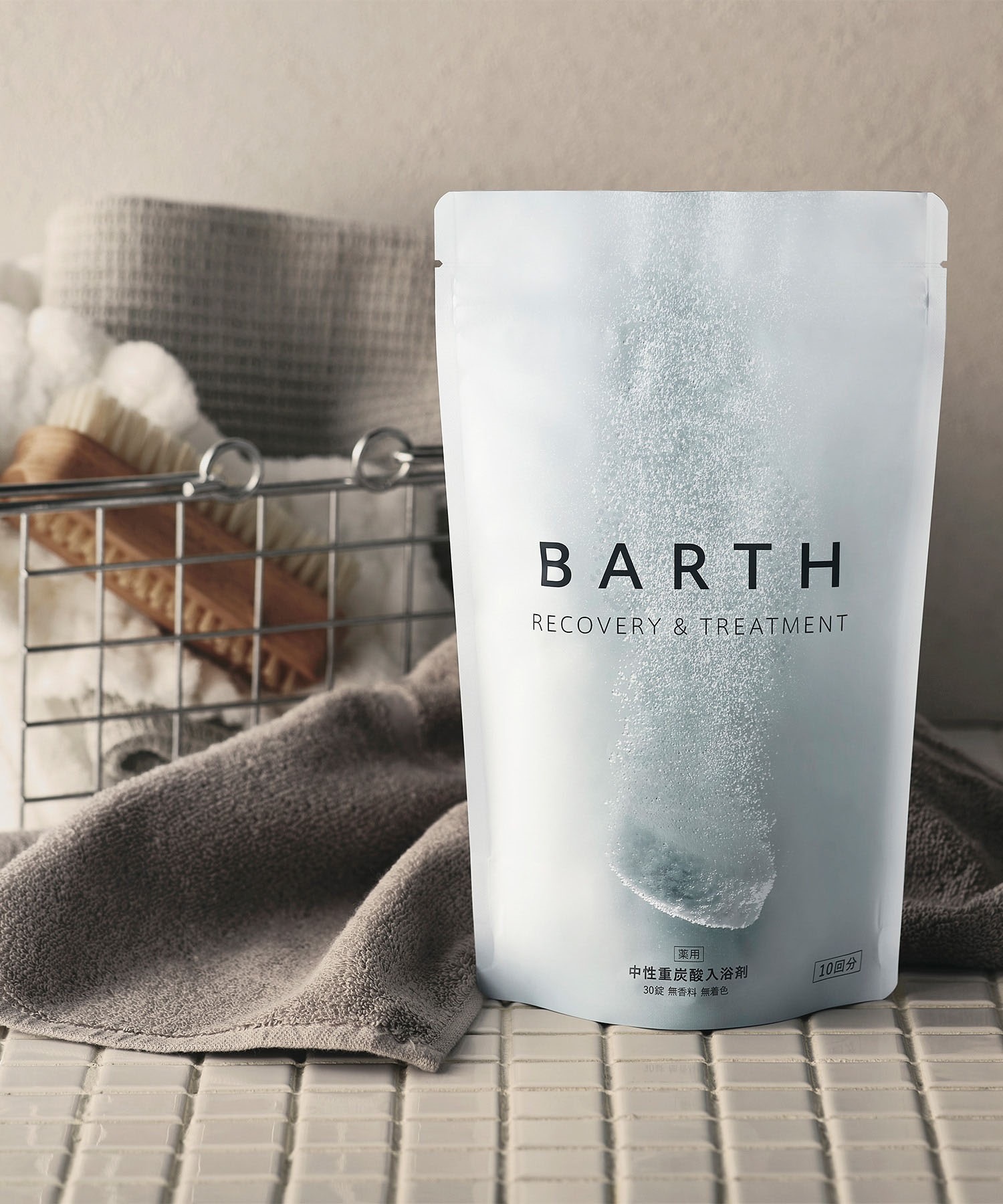BARTH バース 入浴剤 中性重炭酸入浴剤 30錠 10回分 YB-030 雑貨