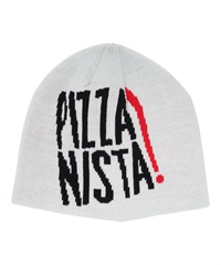 paster studio ビーニーホワイト PIZZANISTA!/ピザニスタ PNTC2403-02 ビーニー ニット帽/ビーニー