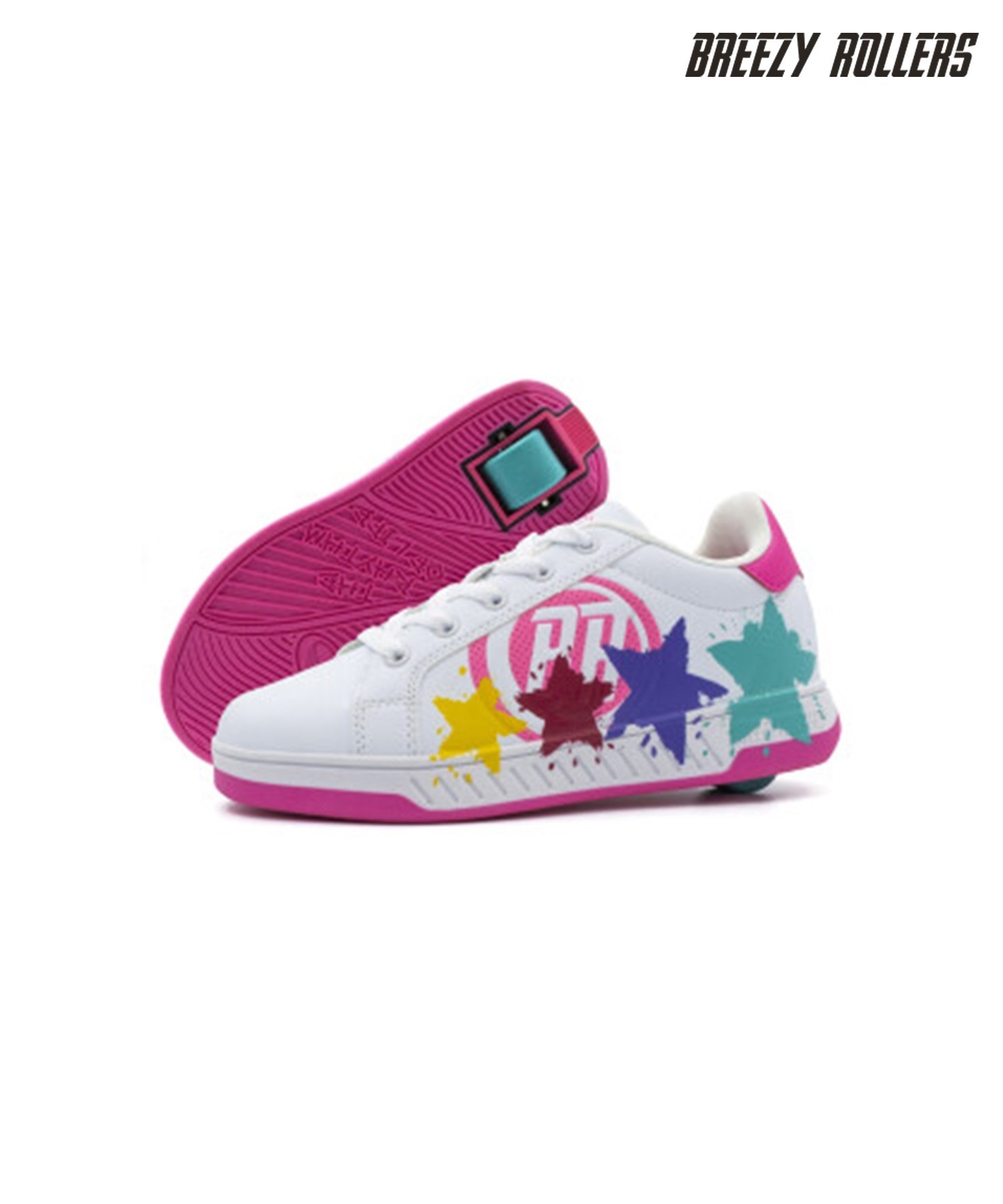 BREEZY ROLLERS ブレイジーローラー ローラースケート キッズ SPLATTER ムラサキスポーツ(WP-30-EURO)