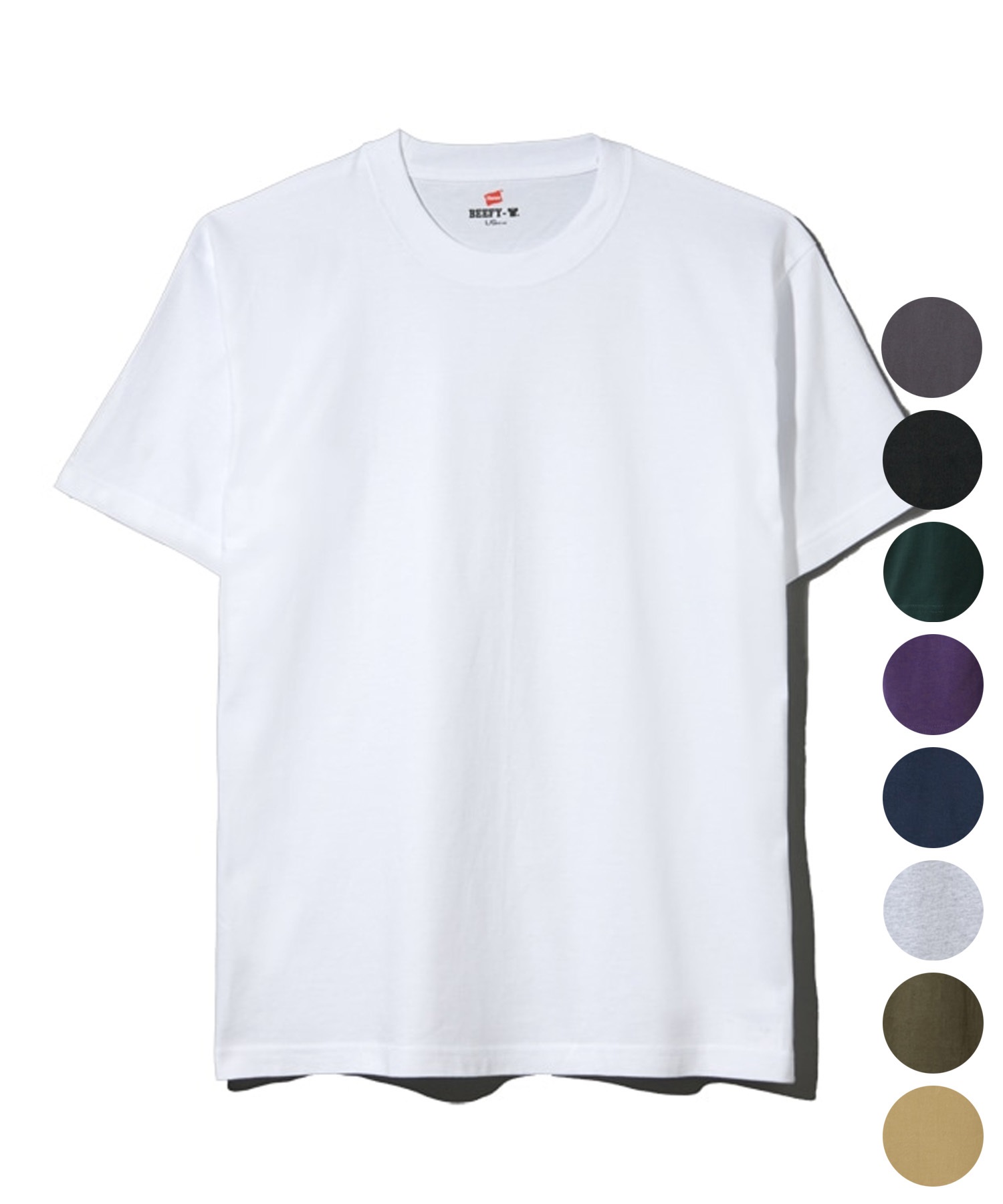 HANES ヘインズ 半袖 Tシャツ メンズ 無地T ヘビーウェイト