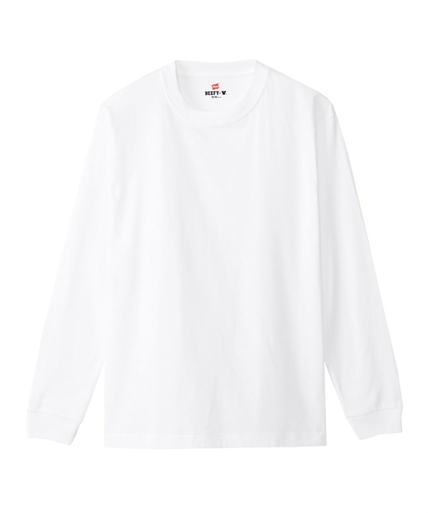 HANES ヘインズ 長袖 Tシャツ メンズ ロンT BEEFY-T ヘビーウェイト 無地 H5186