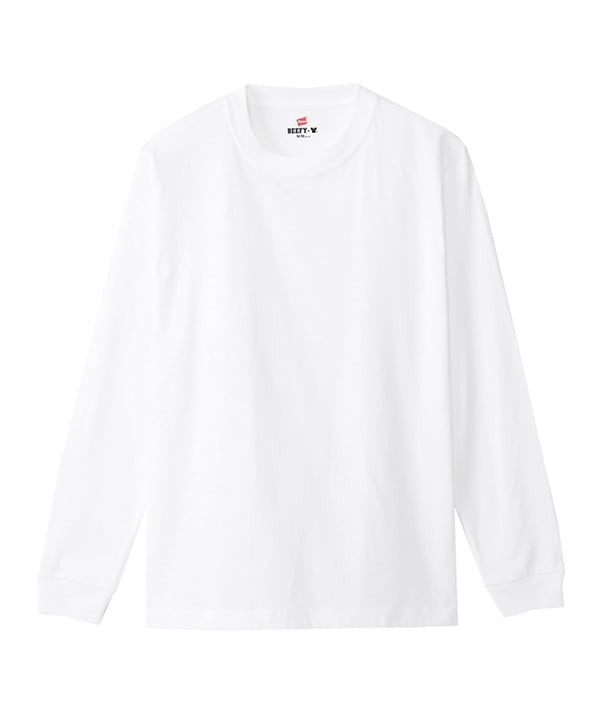HANES ヘインズ 長袖 Tシャツ メンズ ロンT BEEFY-T ヘビーウェイト 無地 H5186L