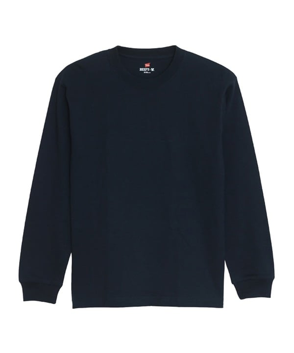 HANES ヘインズ 長袖 Tシャツ メンズ ロンT BEEFY-T ヘビーウェイト 無地 H5186L