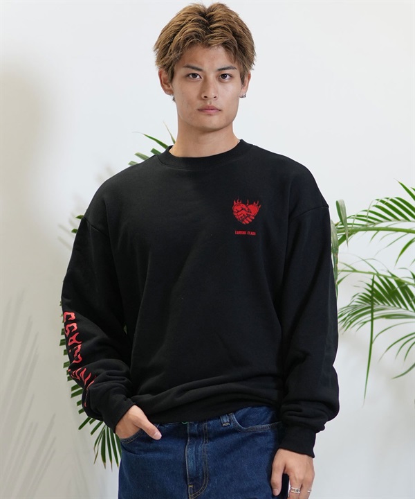 LURKING CLASS ラーキングクラス トレーナー メンズ スウェット ムラサキスポーツ限定 ST24FUM01