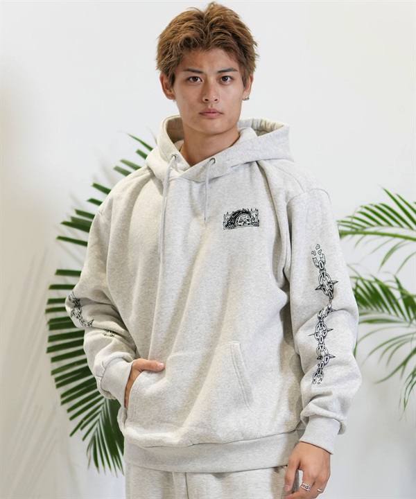 LURKING CLASS ラーキングクラス パーカー メンズ プルオーバー セットアップ対応 ムラサキスポーツ限定 ST24FUM05