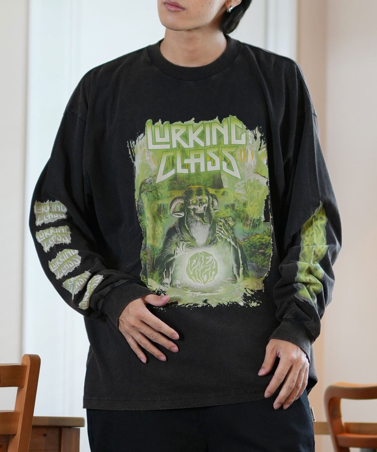 LURKING CLASS ラーキングクラス 長袖 Tシャツ メンズ ロンT