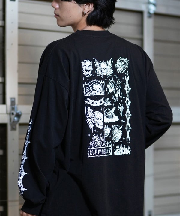 ロングTシャツ ロングスリーブ Tシャツ/タンクトップ ファッション｜ムラサキ