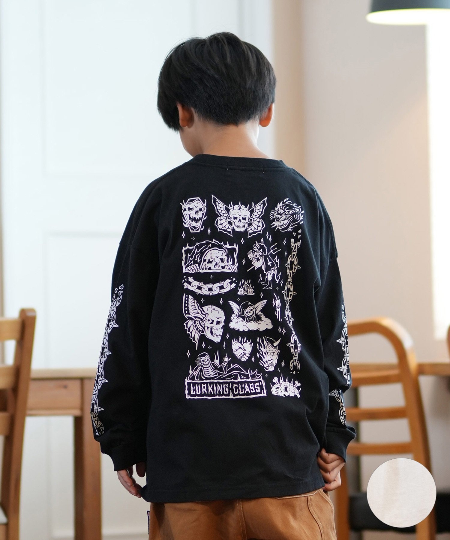 こやぎちゃん　LOISIR ロングシャツブラウス 140-150]シャツレイヤードトップス(ブラウス・シャツ) | a.v.v