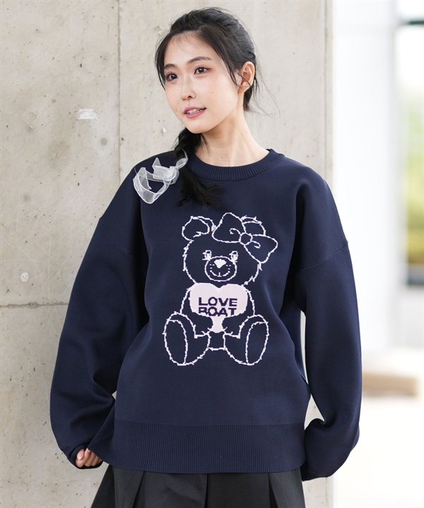 LOVE BOAT ラブボート ニット レディース セーター テディベア LB-KNT01